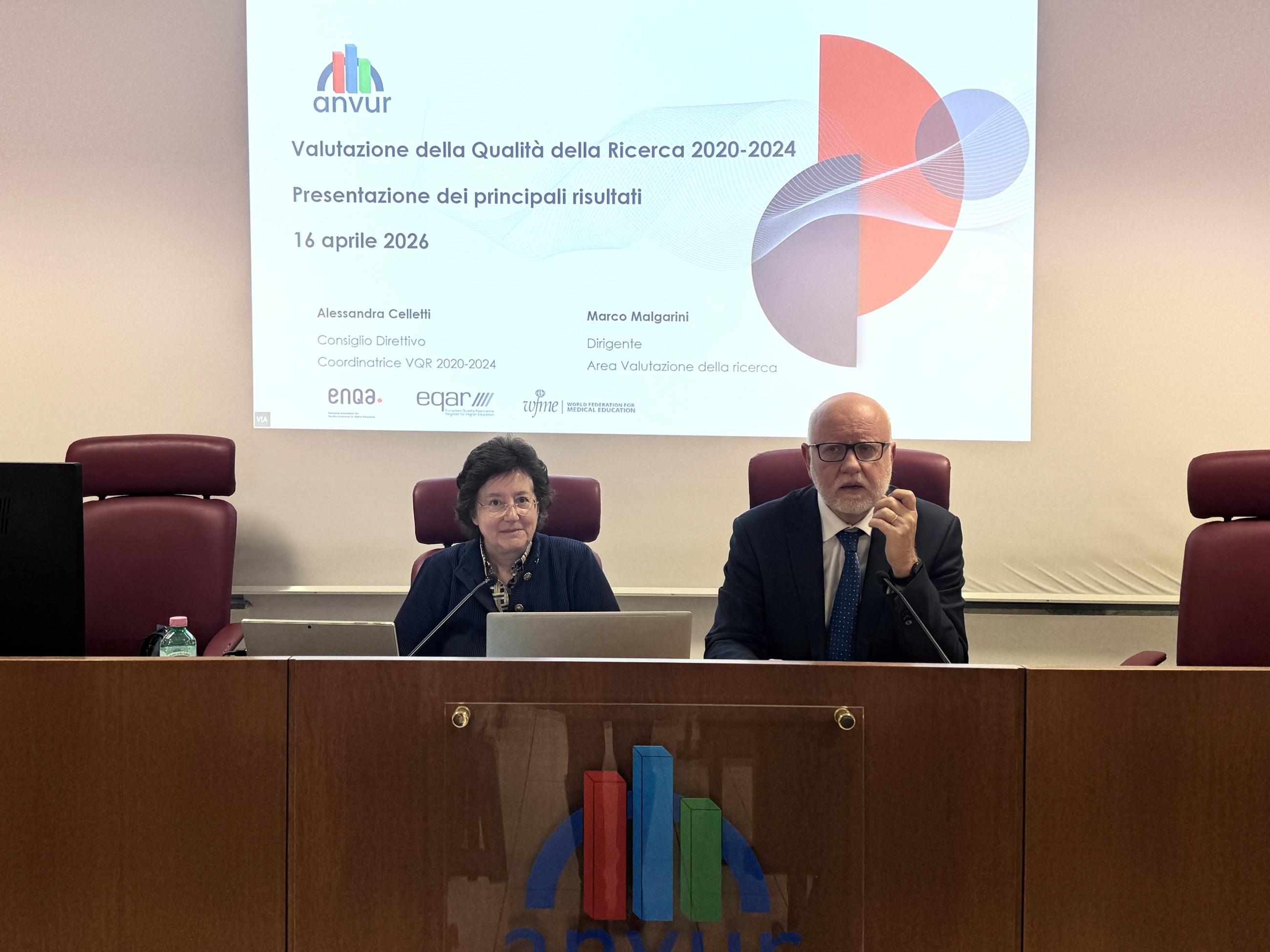 Research Quality Evaluation 2020-2024: aggregated results presented at ...