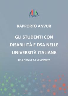 copertina rapporto anvur su disabilità 2019