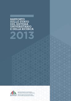Copertina Rapporto biennale ANVUR 2013
